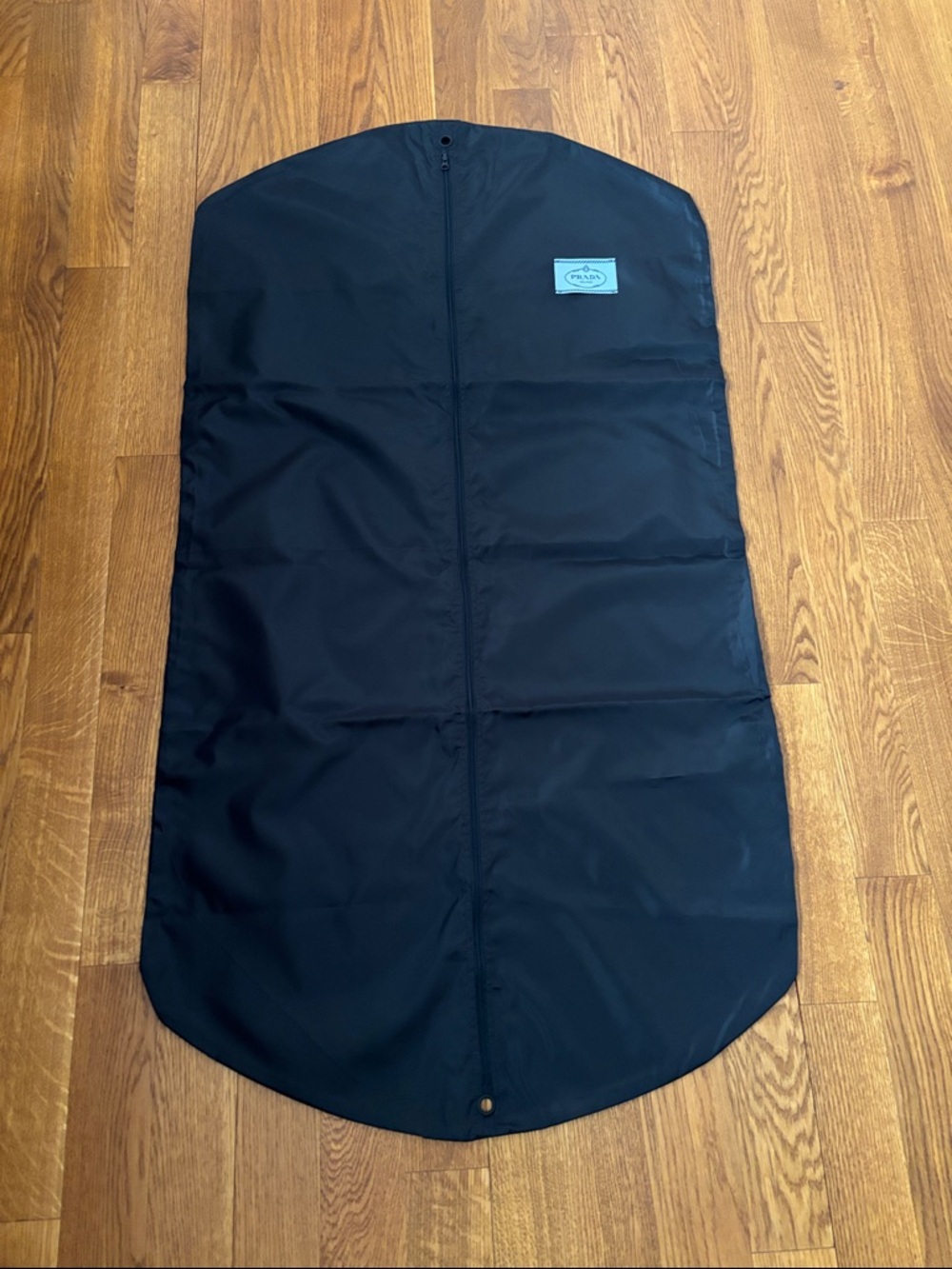 PRADA NEW Black Garment Bag with Top Handle and Zipper